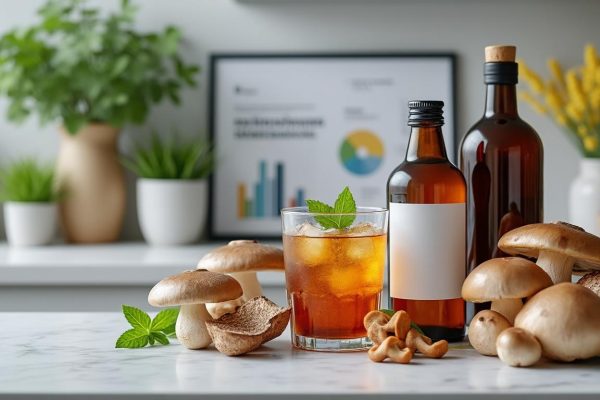Boissons aux champignons adaptogènes : quelles vérités dévoile l’enquête de 60 Millions de Consommateurs sur leur sécurité ?